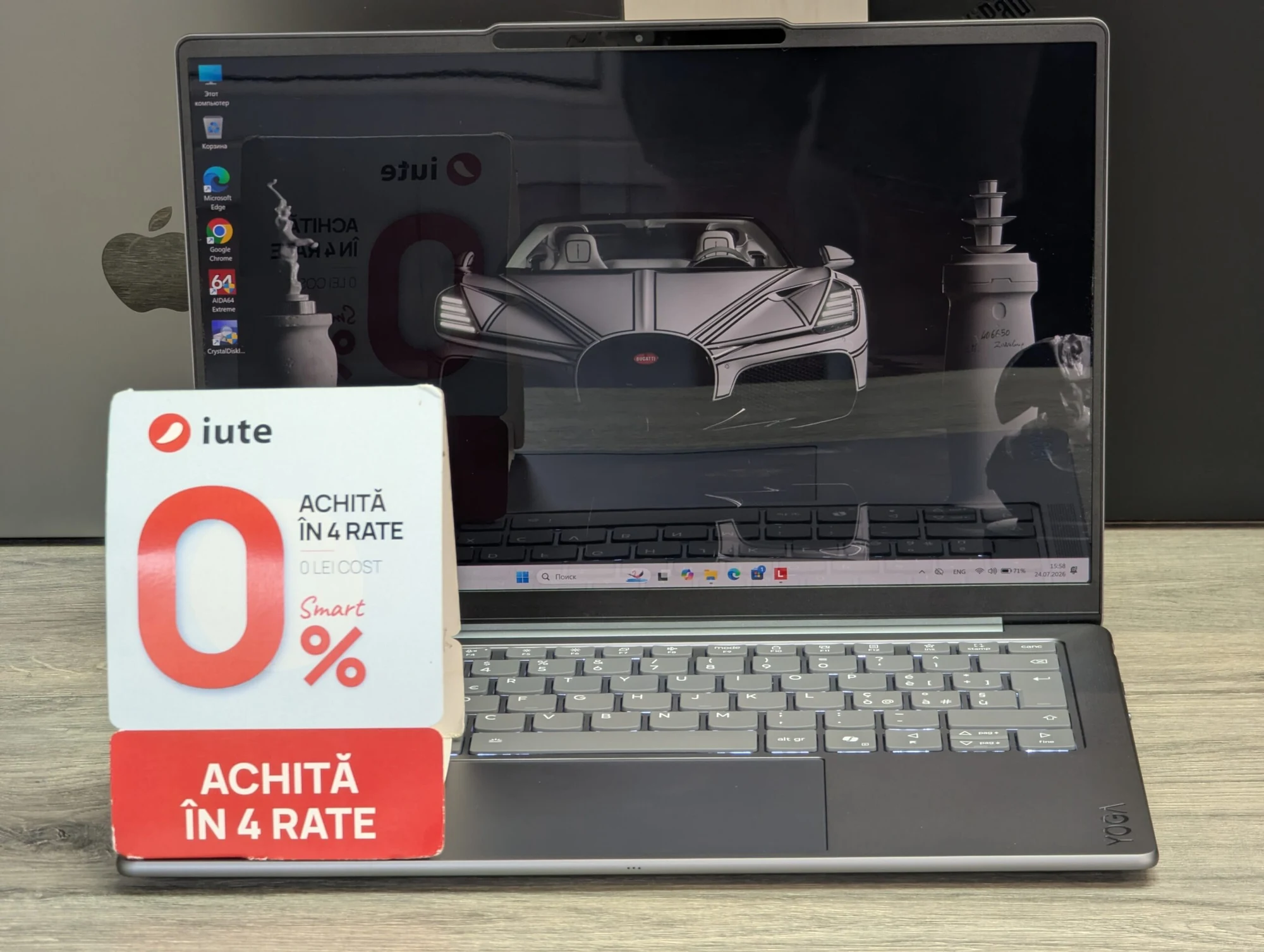 Nou! Lenovo Yoga Slim 7i Aura Edition | Ultra 7 258V | 32GB | 1TB | Intel Arc | 14 inch — vedere 2
