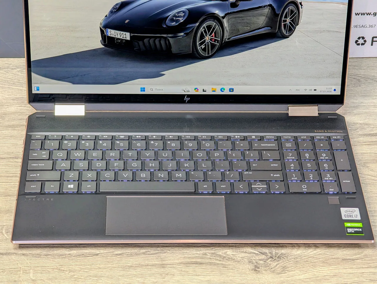 HP Spectre x360 Convertible | i7 10750H | 16GB | 256GB | GTX 1650 Ti | 15.6″ 4K Touch — miniatură 10