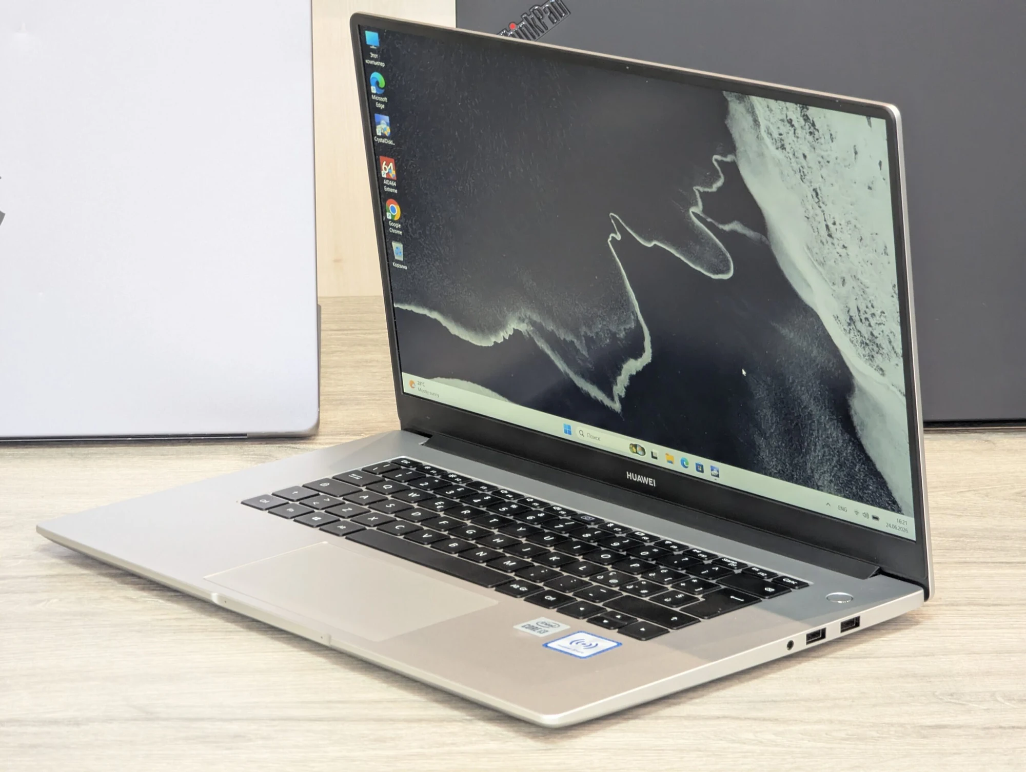 Nou! Huawei MateBook D 15 | Core i3-10110U | 8GB | 256GB SSD | Intel UHD Graphics | 15.6″ Full HD — miniatură 5