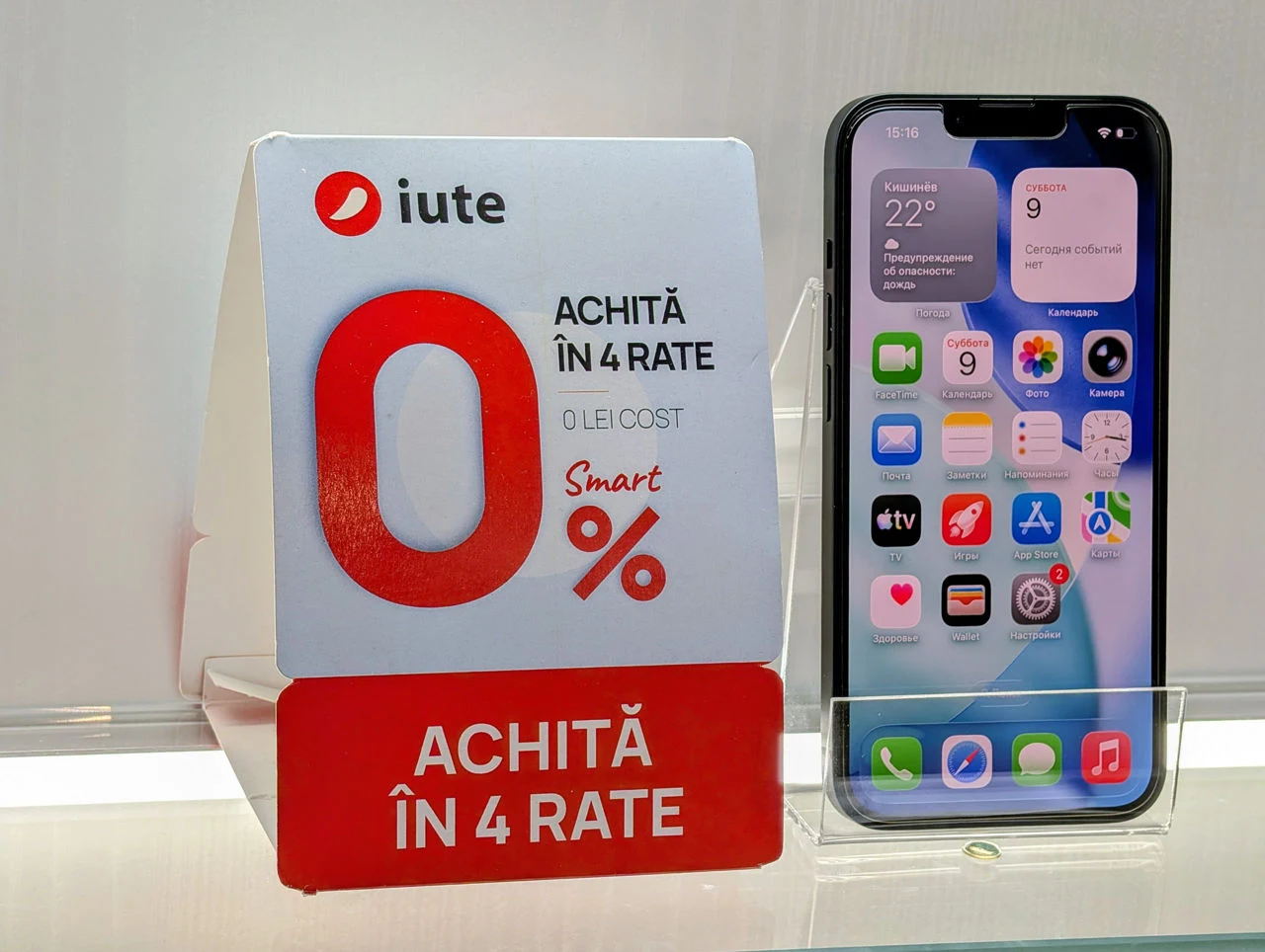 IPhone 14 | A15 Bionic | 6GB | 256GB | 6.1″ Retina | Midnight | Dual eSIM — miniatură 15