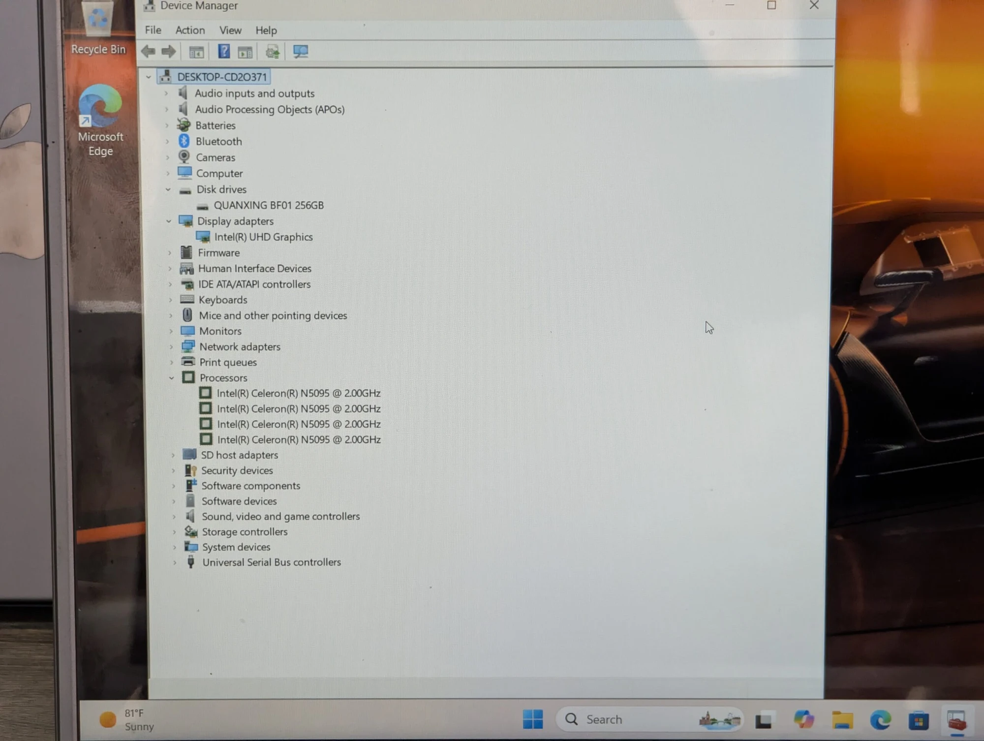 Nou! Ruzava 15.6″ | Intel Celeron N5095 | 8GB | 256GB SSD | Intel UHD Graphics | Windows 11 Pro — miniatură 13