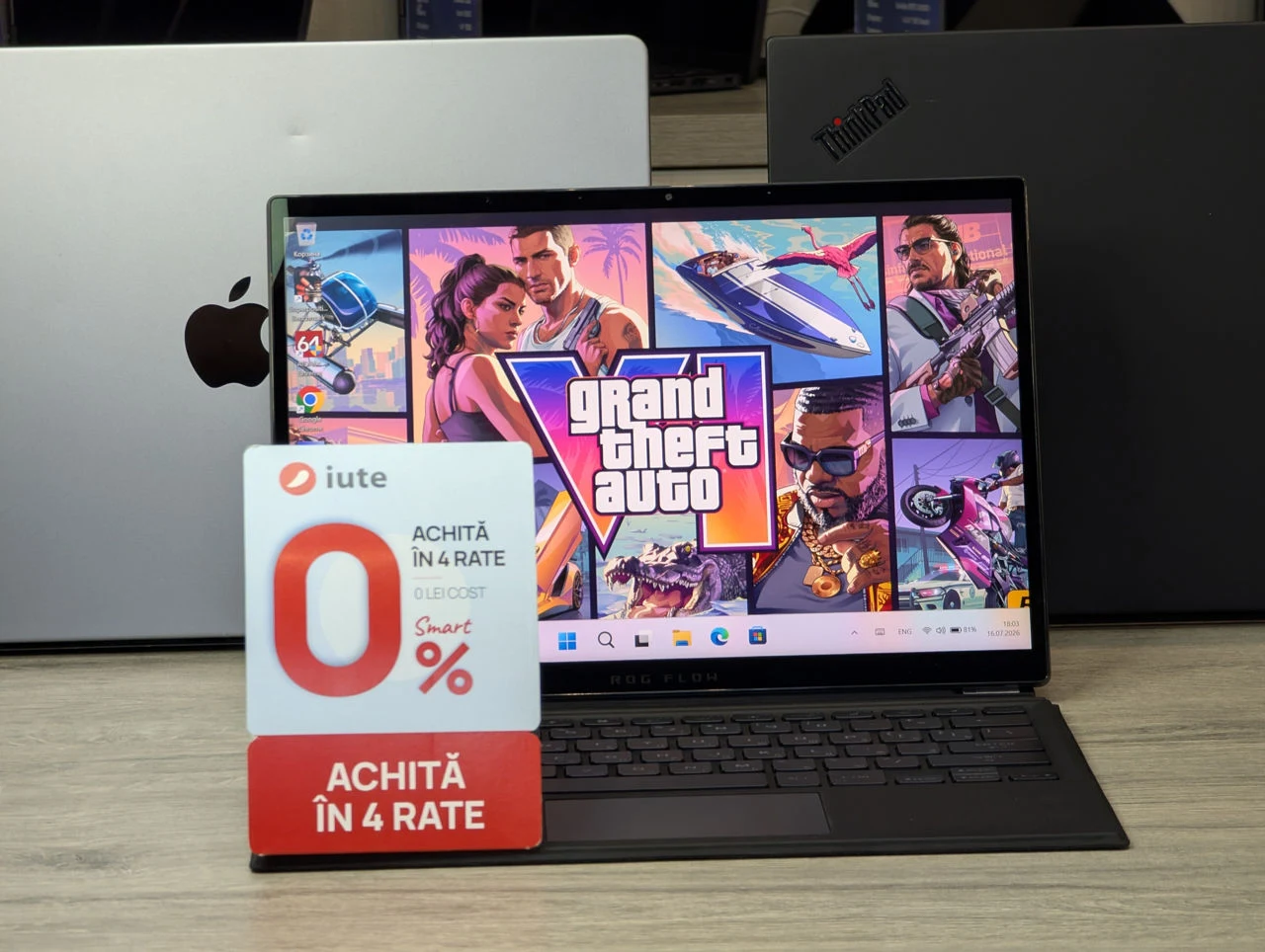 Ca nou! ASUS ROG Flow Z13 | i9 12900H | 16GB | 1TB | RTX 3050 Ti | 13.4″ Touch 16:10 — vedere 2