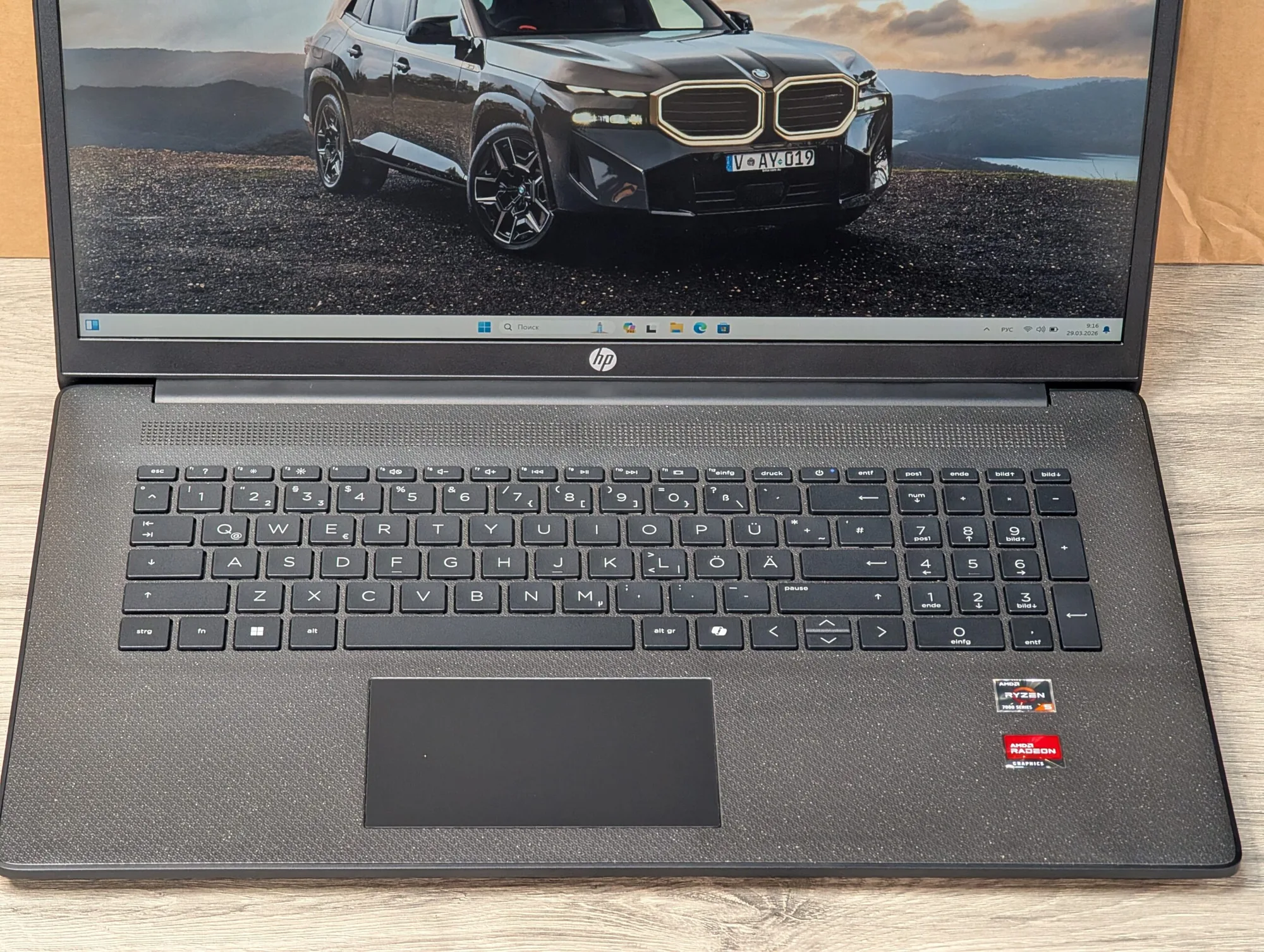 Nou! HP Laptop 17 | Ryzen 5 7520U | 8GB | 512GB | Radeon Graphics | 17.3″ FHD — miniatură 6