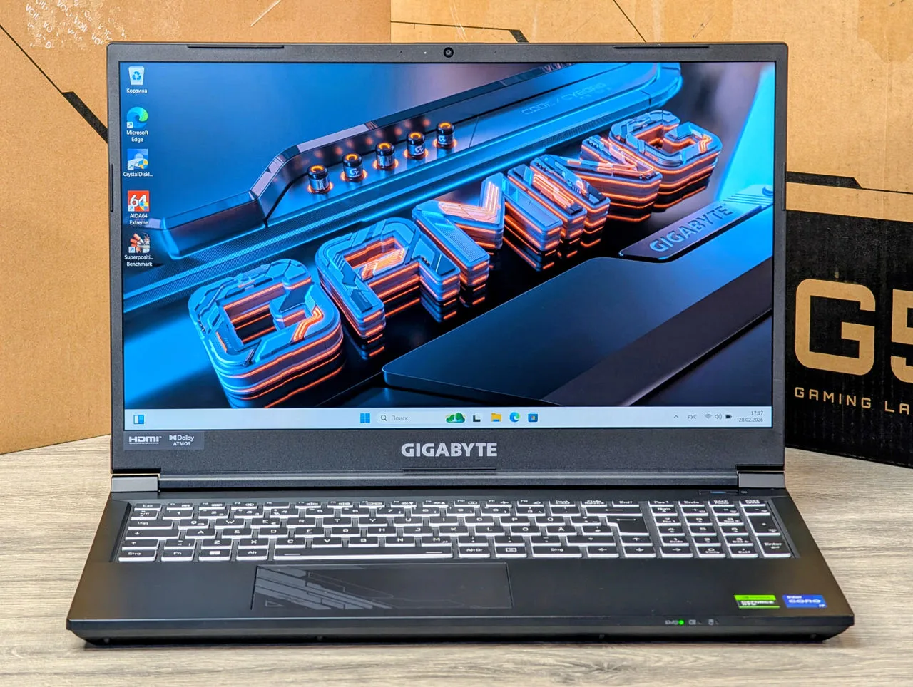 Gigabyte G5 | i7 13620H | 16GB | 512GB | RTX 4050 | 15.6″ 144Hz — miniatură 6