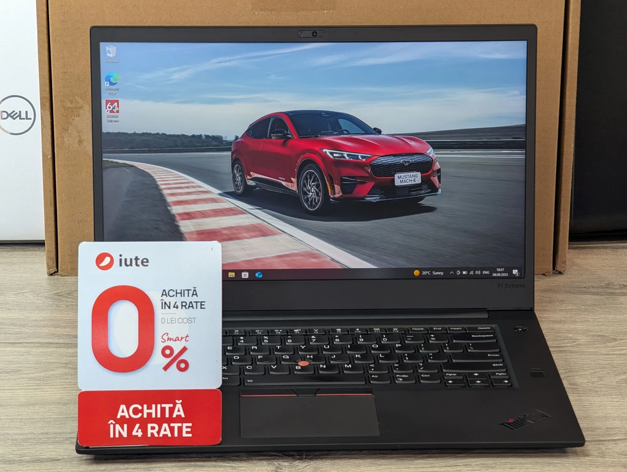 Lenovo ThinkPad X1 Extreme Gen 1 | i7-8750H | 16GB | 256GB | GTX 1050 Ti 4GB | 15.6″ FHD — vedere 2