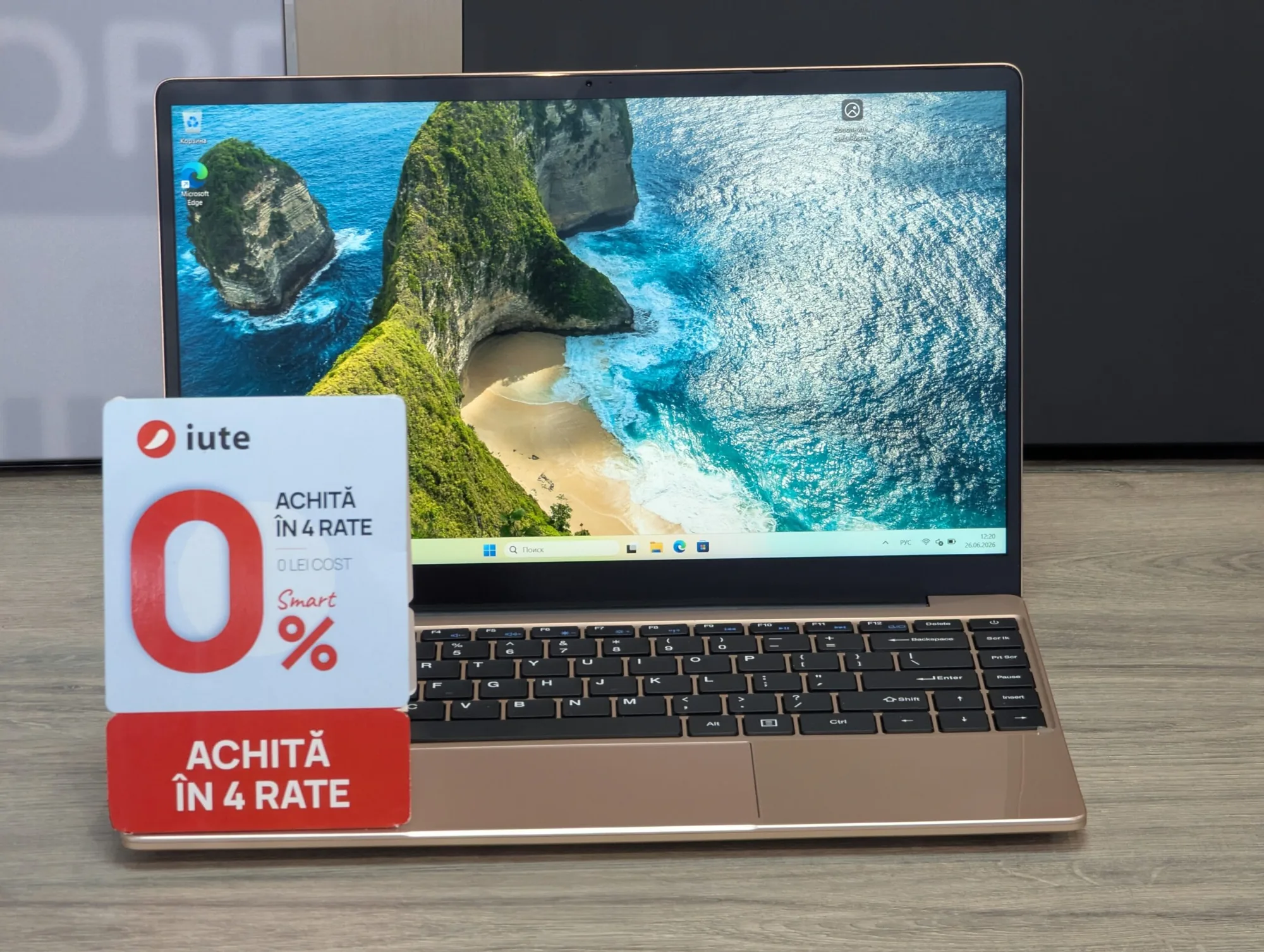 Nou! Aocwei 14.1″ | Intel Celeron N4020C | 6GB RAM | 128GB SSD | Intel UHD 600 | Windows 11 — vedere 2