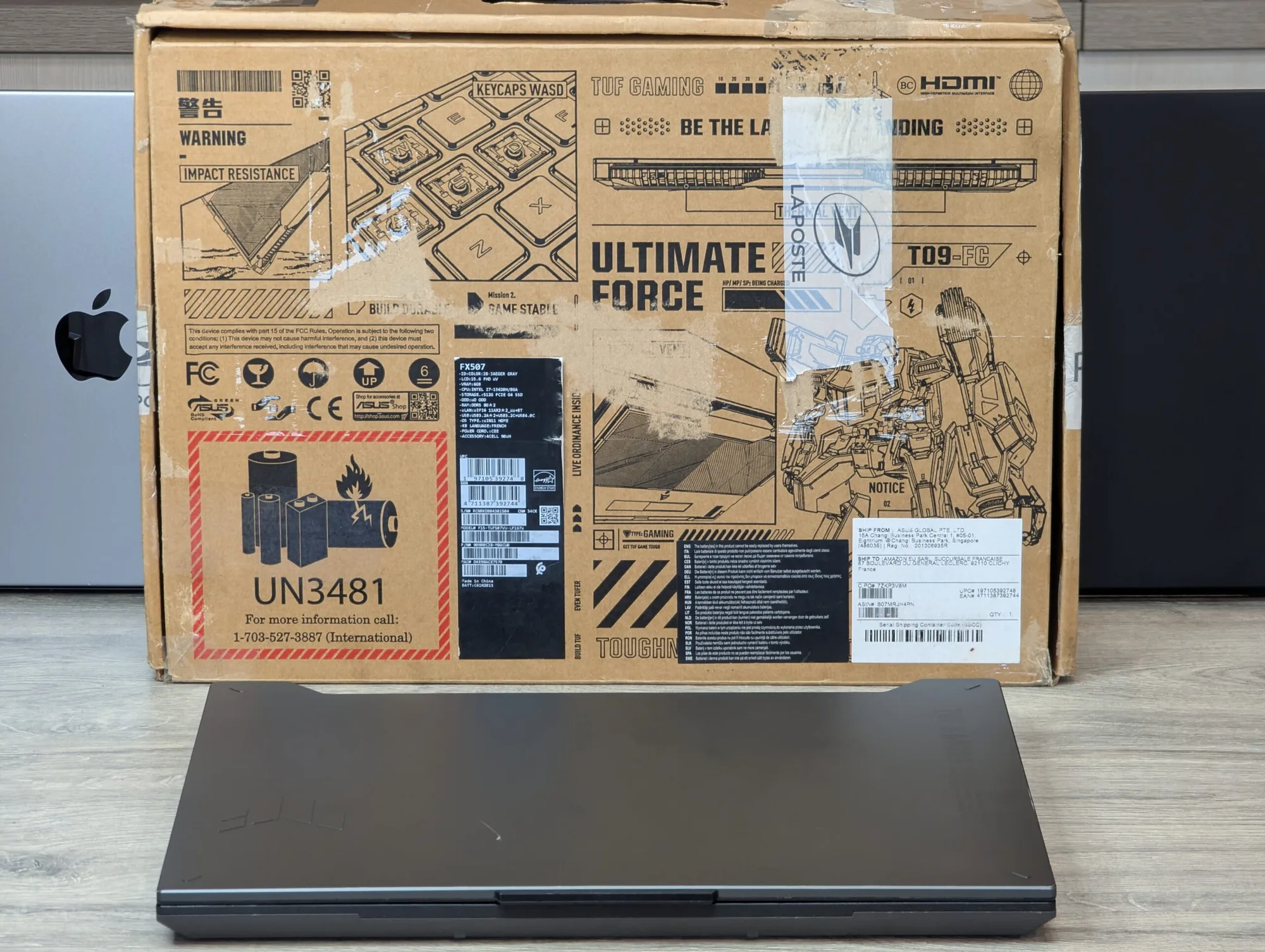 ASUS TUF Gaming F15 | Intel Core i7-13620H | 16GB | 512GB WD | RTX 4050 6GB | 15.6″ FHD 144Hz — miniatură 13