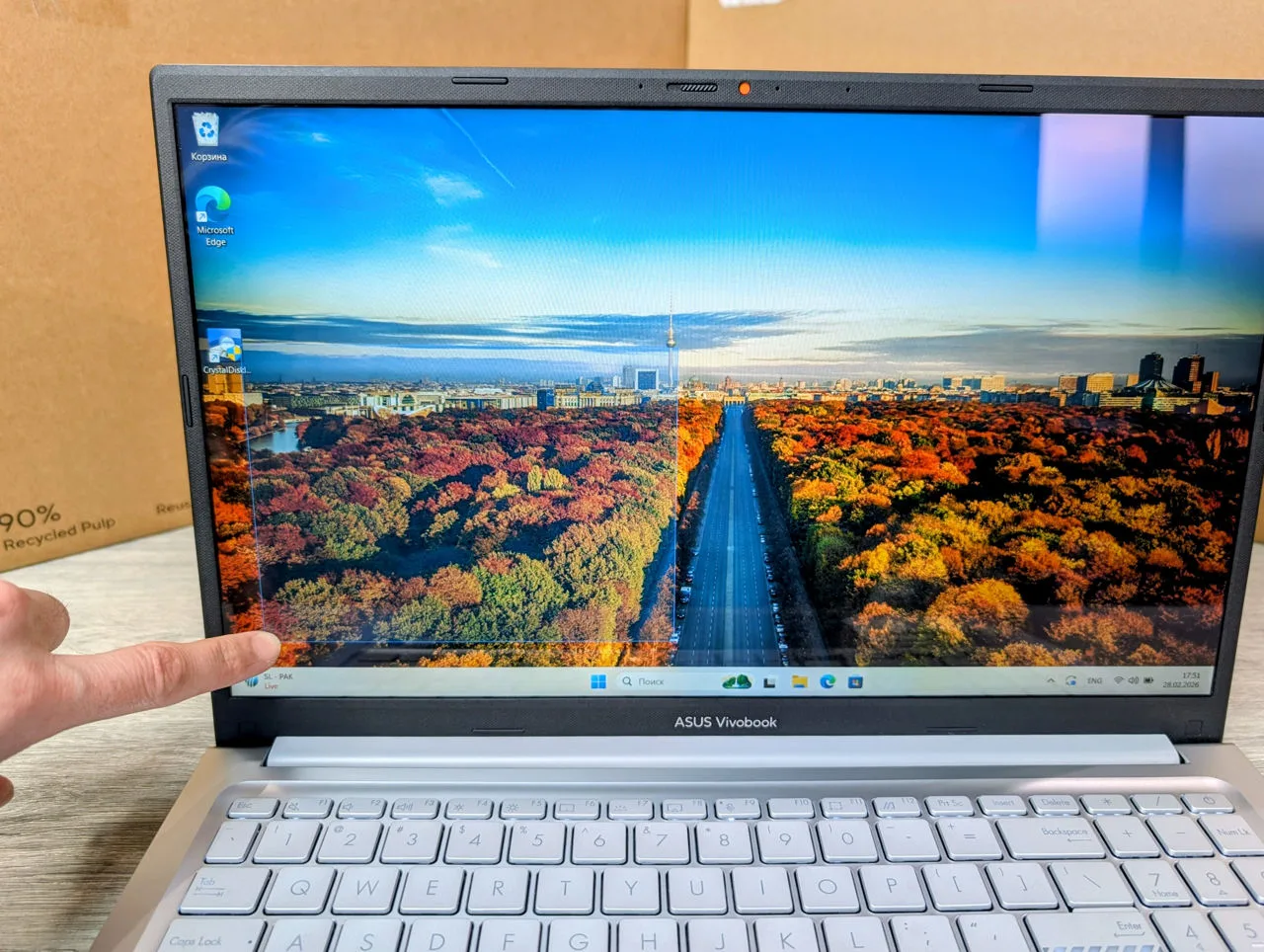 Asus Vivobook 15 | i7 1255U | 16GB | 512GB | Iris Xe | 15.6″ Touch — miniatură 9