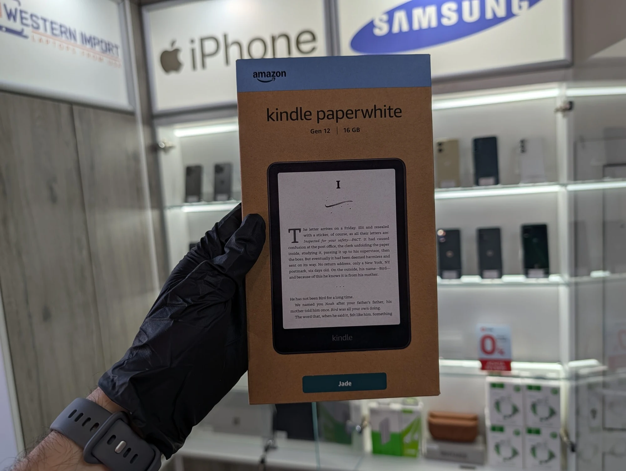 Kindle Paperwhite Gen 12 | 16GB | 7″ Display | Jade — miniatură 5
