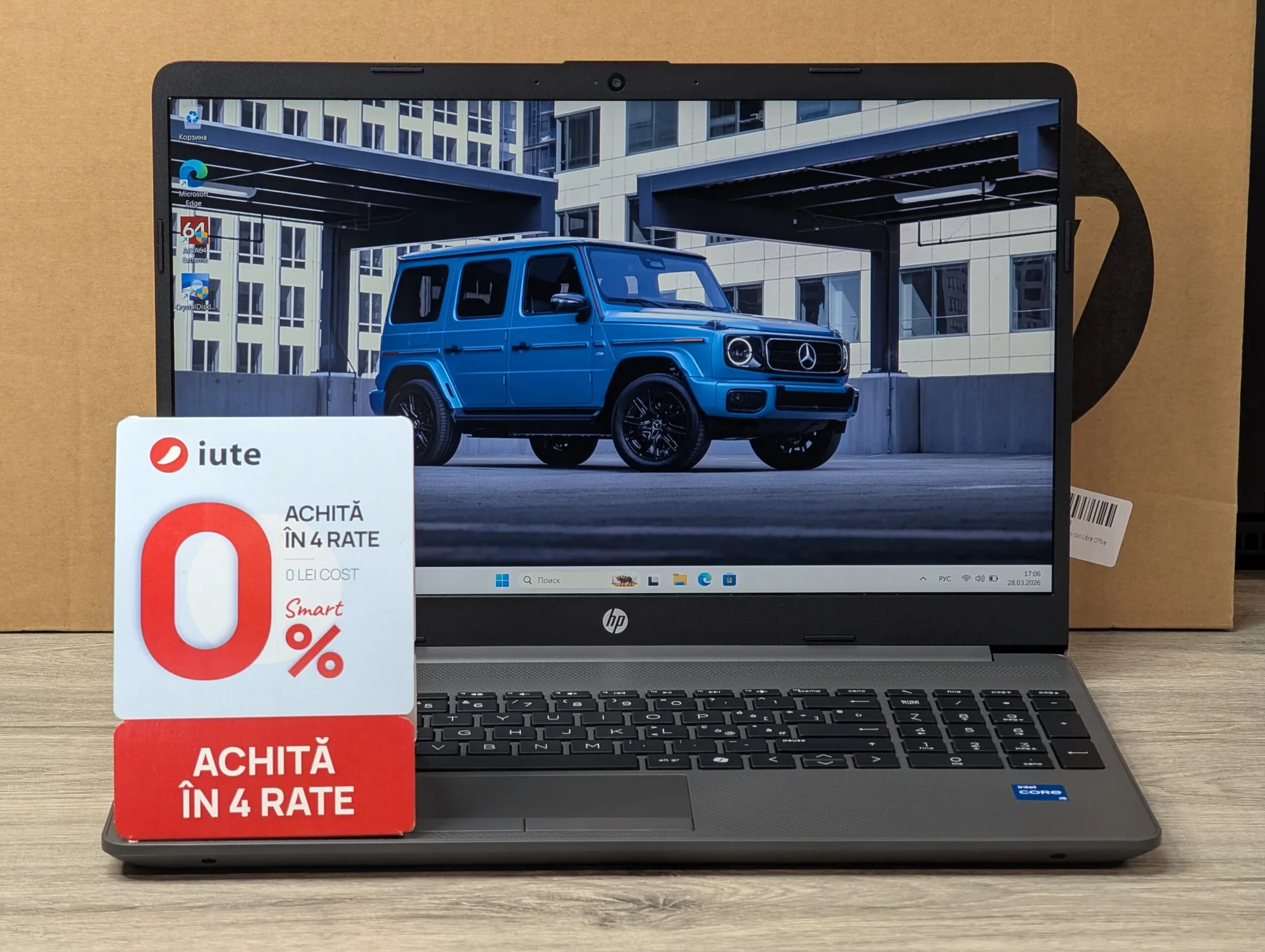 Nou! HP 250 G9 | i5 1334U | 16GB | 512GB | Iris Xe | 15.6″ FHD — vedere 2