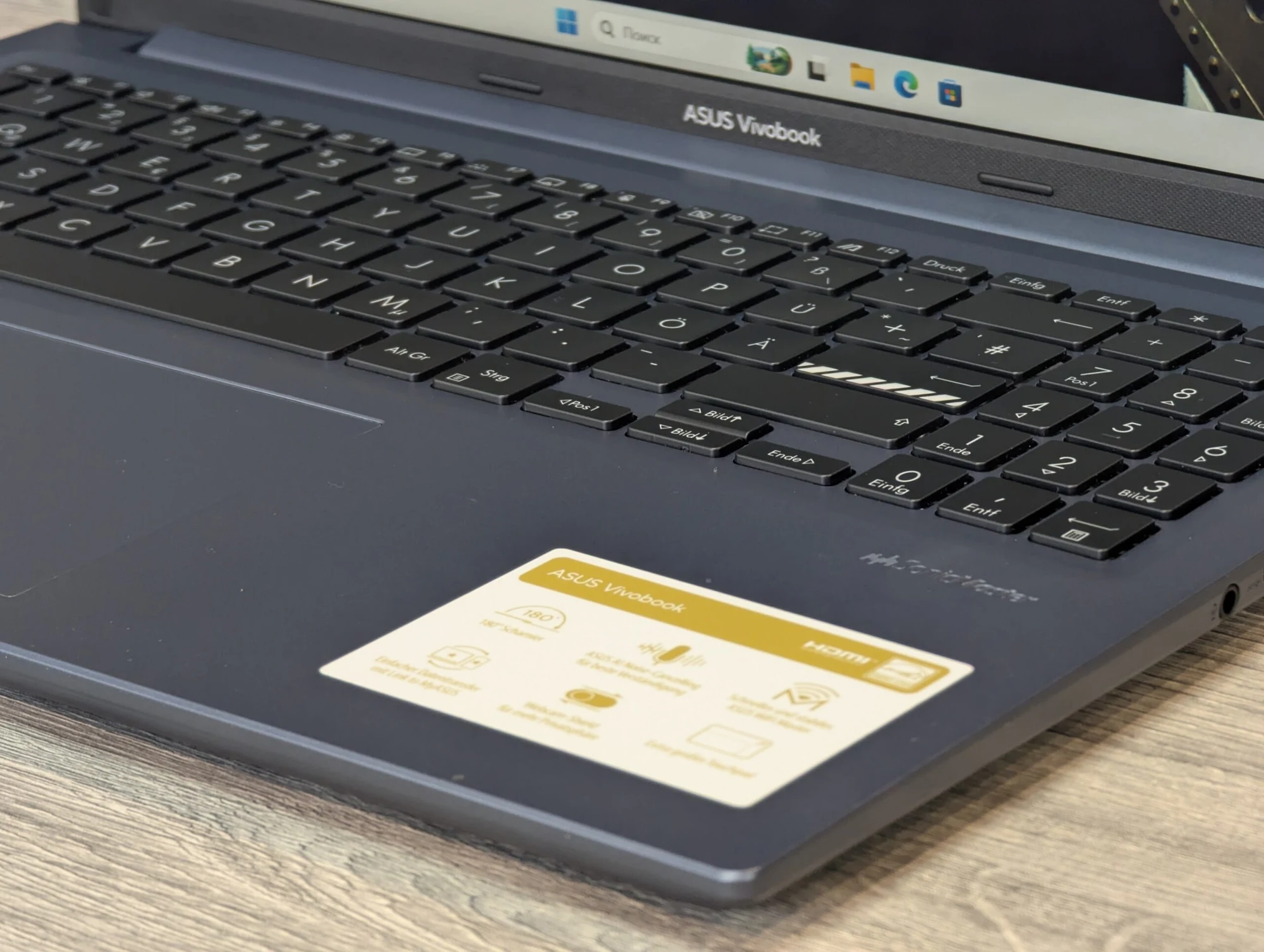 ASUS VivoBook 16 M16 | Ryzen 5 5600H | 16GB | 512GB | AMD Radeon Graphics | 16.0″ Full HD+ — miniatură 8