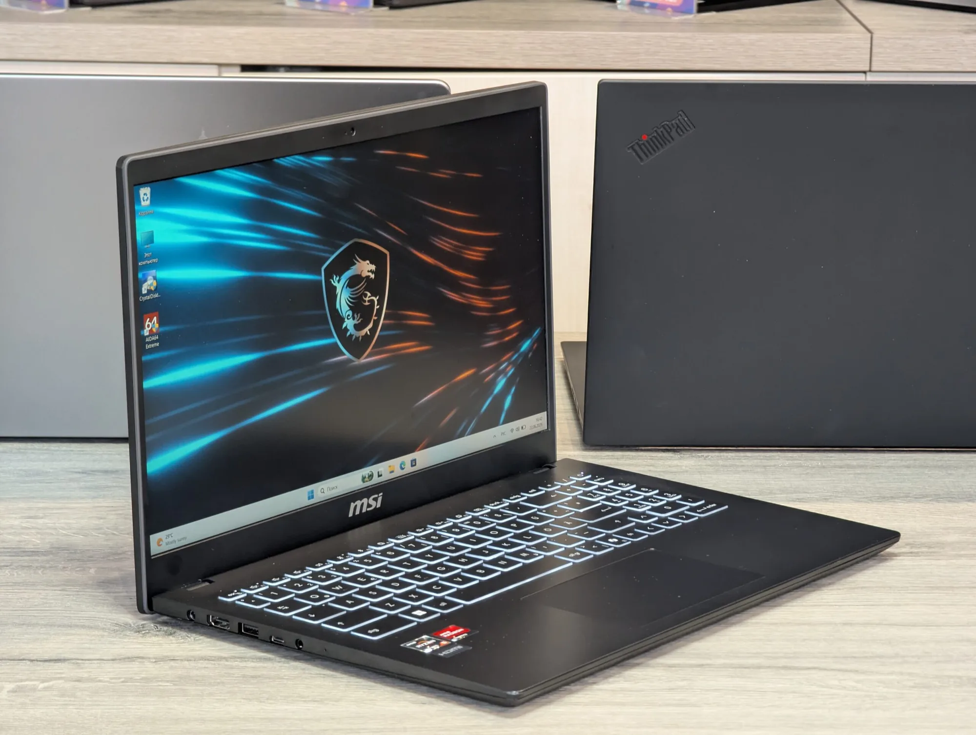 Nou! MSI Modern 15 B7M | Ryzen 5 7530U | 16GB | 256GB | AMD Radeon Graphics | 15.6″ Full HD — miniatură 3