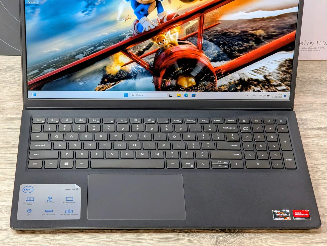 Dell Inspiron 15 3535 | Ryzen 5 7520U | 8GB | 256GB | 15.6″ FHD 120Hz — miniatură 8