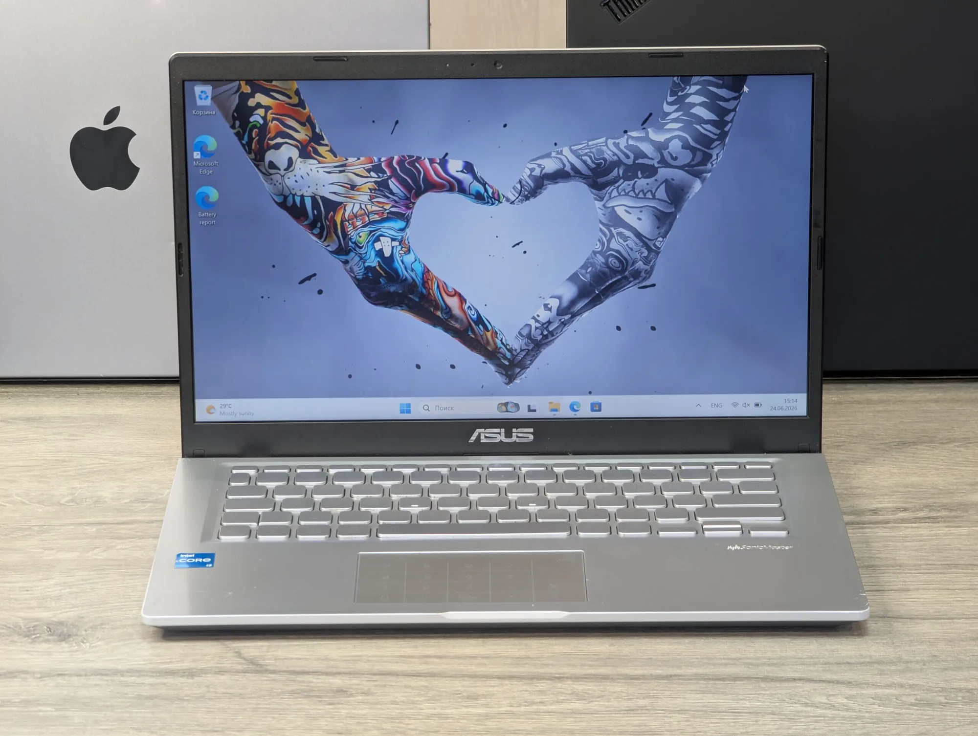 ASUS VivoBook 14 | Core i3-1115G4 | 12GB | 512GB SSD | Intel UHD Graphics | 14.0″ Full HD — miniatură 3