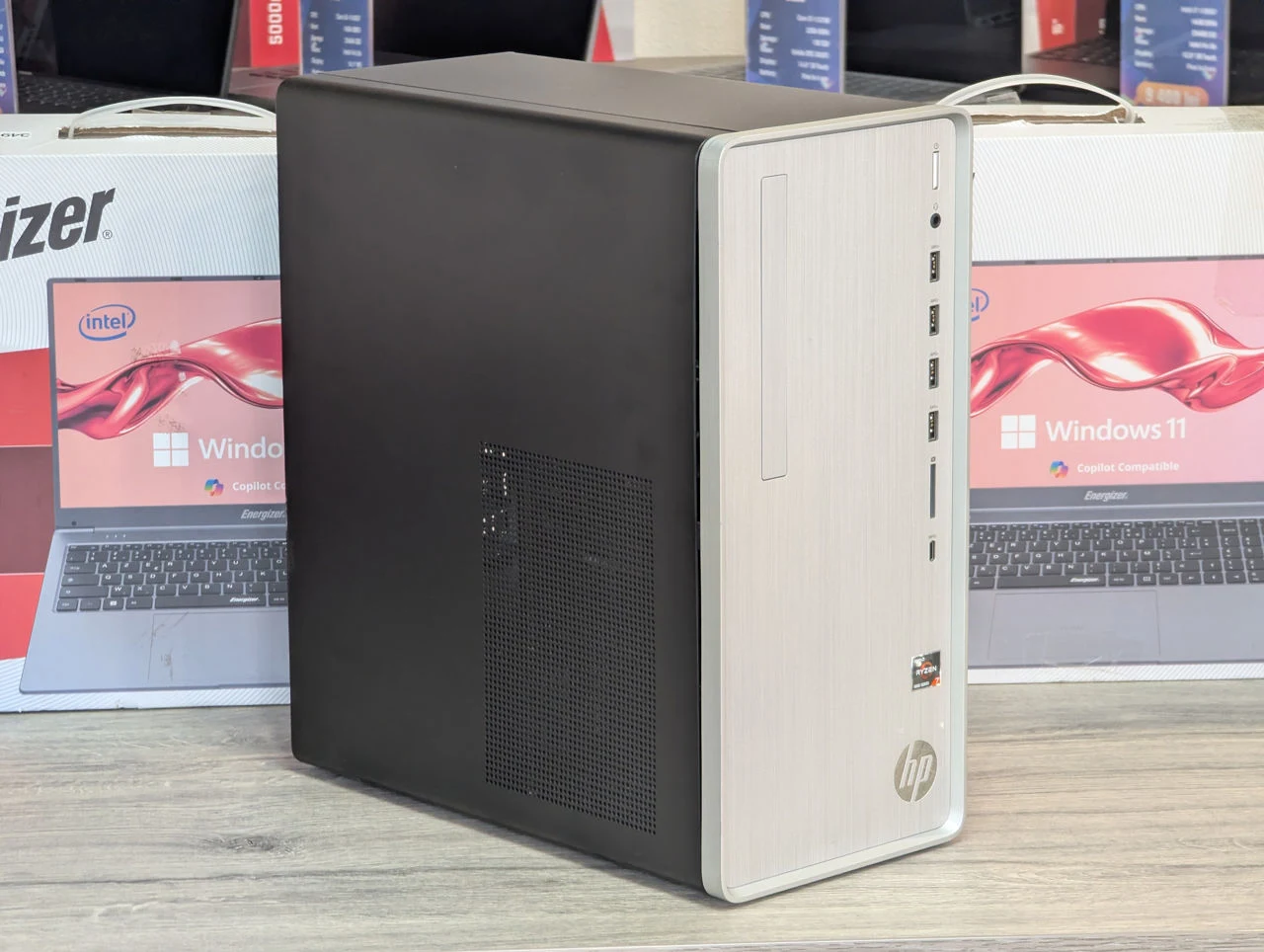 HP Pavilion Desktop TP01-2234 | AMD Ryzen 7 5700G | 16GB RAM | 256GB SSD + 512GB HDD — miniatură 5