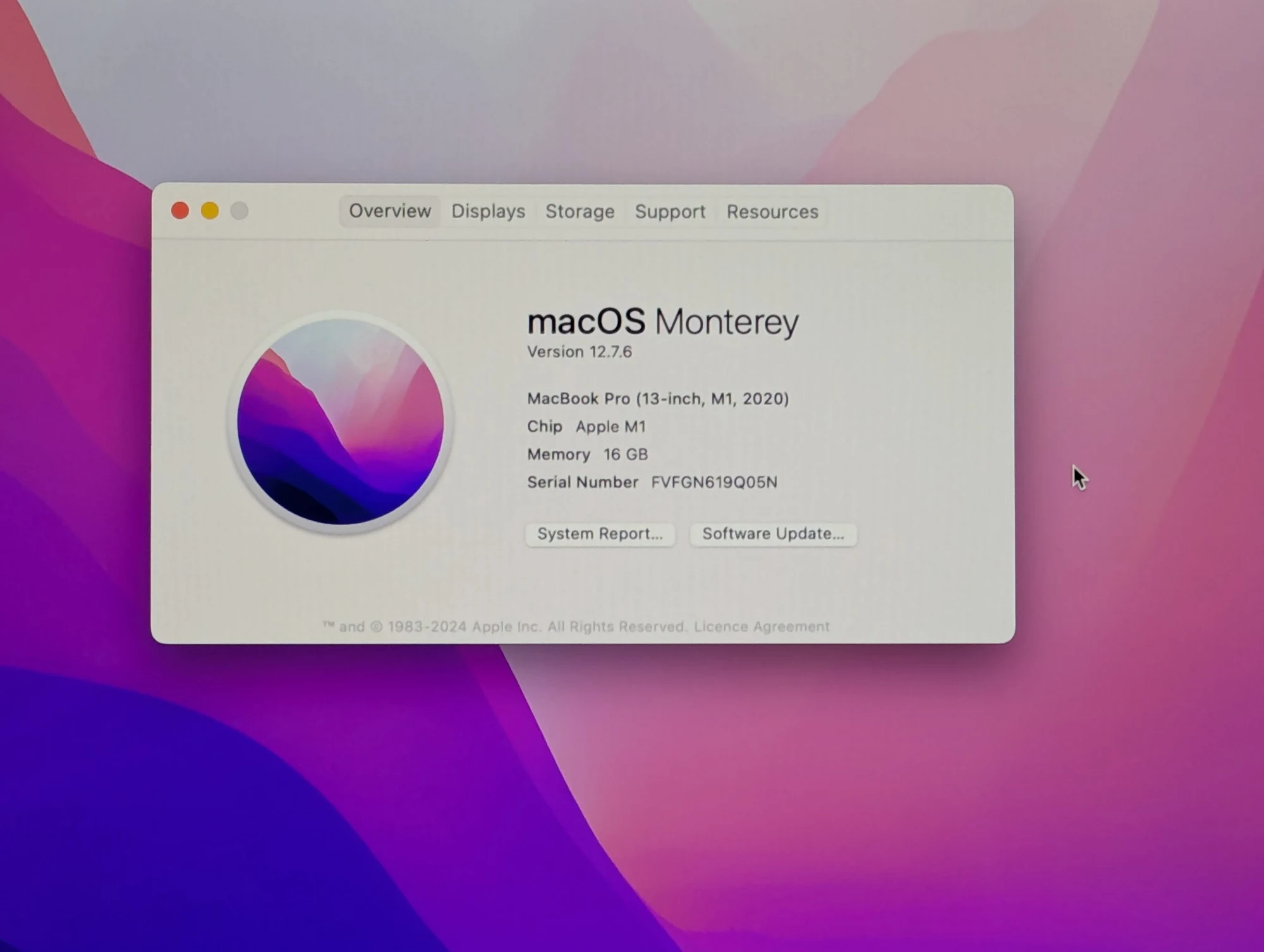 Apple MacBook Pro 13 (2020) | Apple M1 | 16GB RAM | 1TB | 13.3″ — miniatură 17