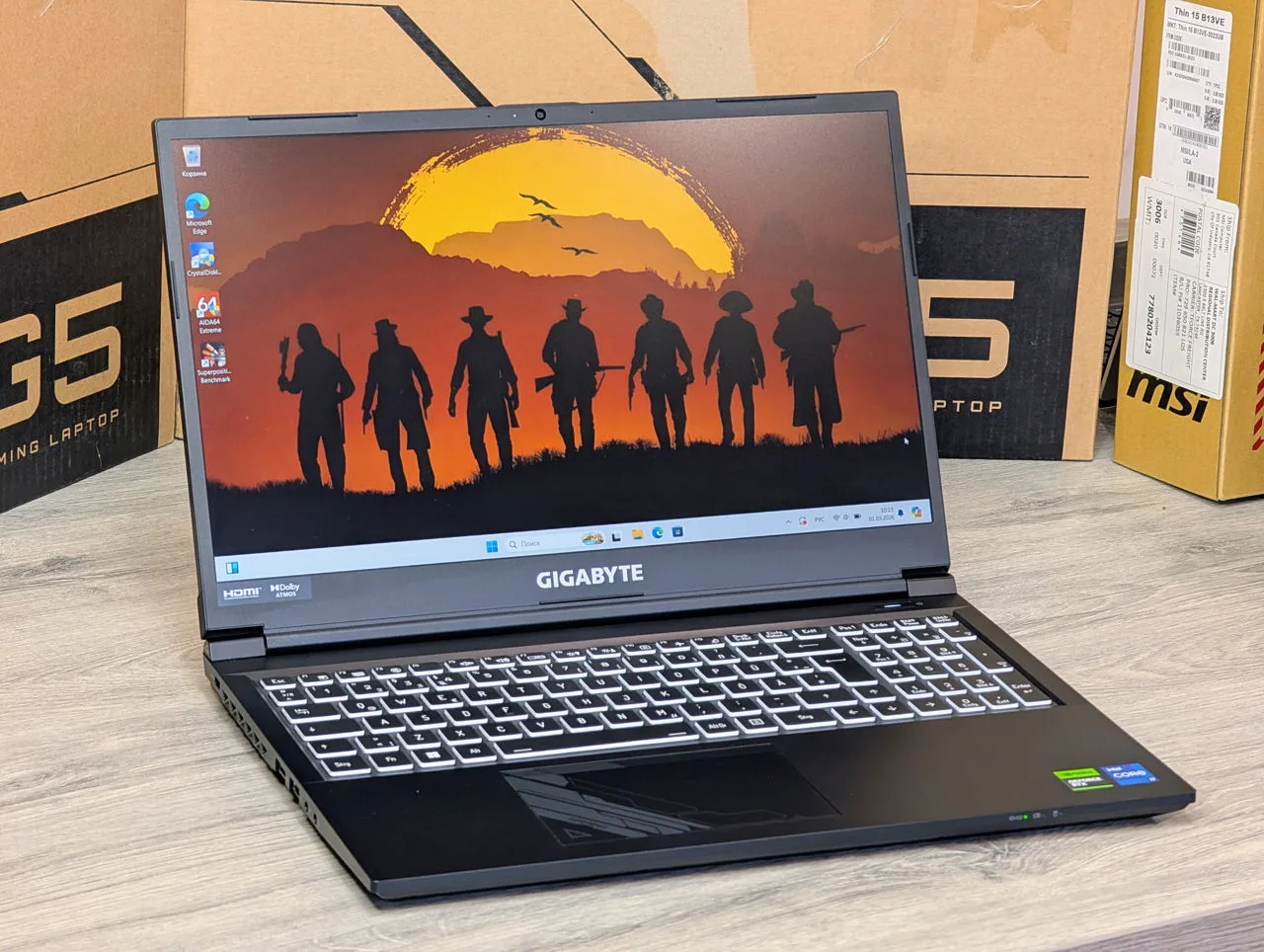 Gigabyte G5 | i7-13620H | 16GB | 1TB | RTX 4050 | 15.6″ 144Hz | Grade B- — миниатюра 7