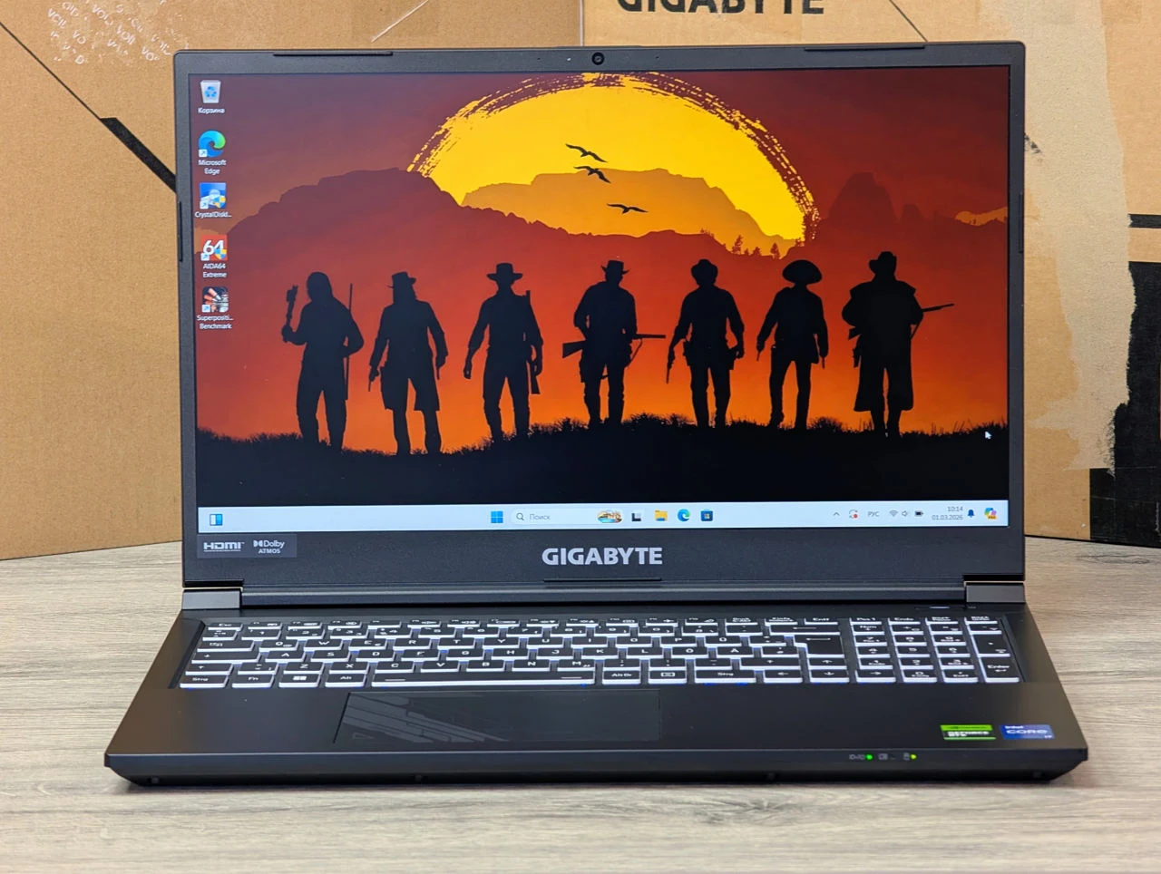 Gigabyte G5 | i7-13620H | 16GB | 1TB | RTX 4050 | 15.6″ 144Hz | Grade B- — миниатюра 3