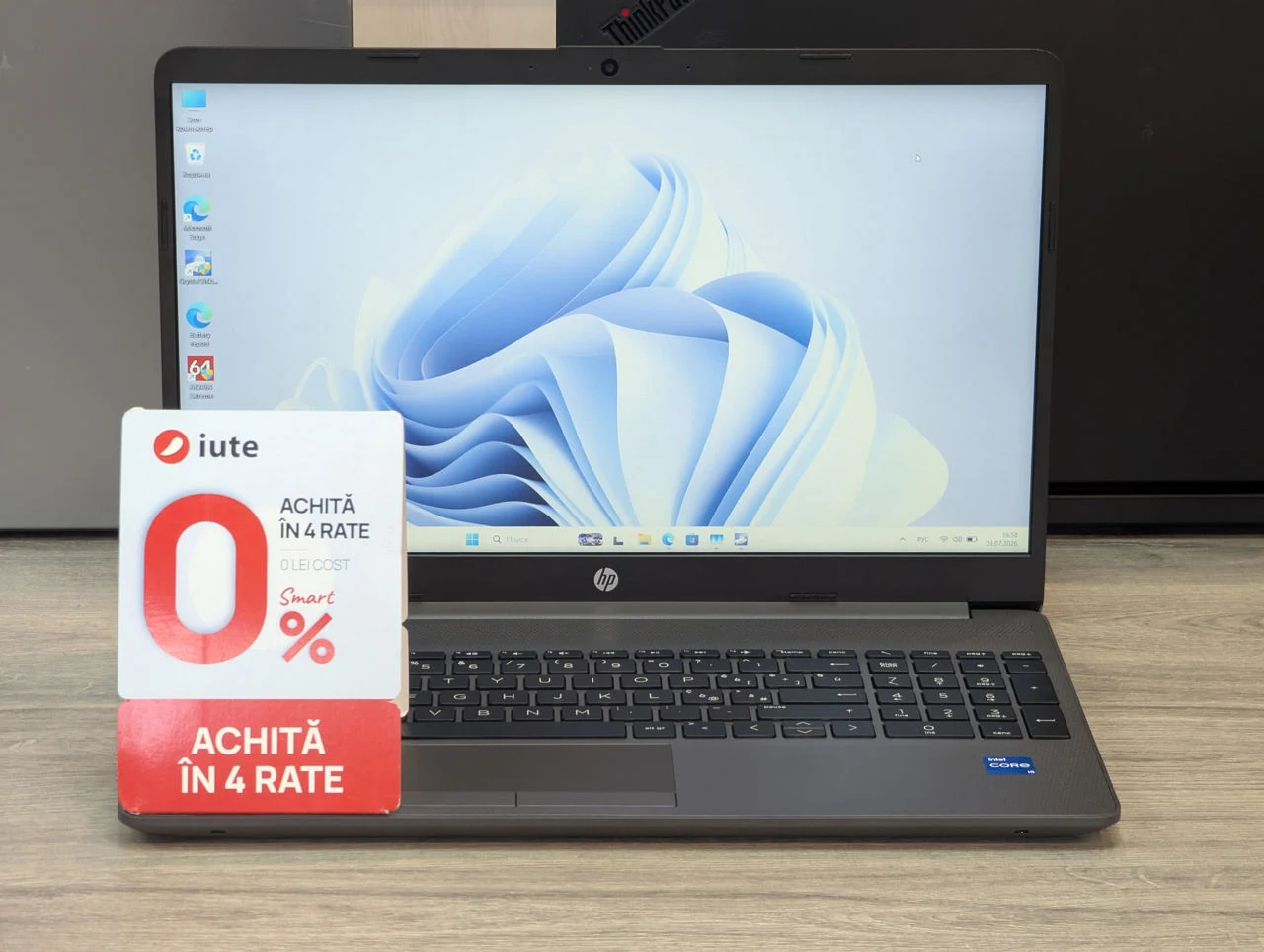 Nou! HP 250 G9 | i5-1235U | 16GB | 256GB SSD + 500GB HDD | Intel Iris Xe | 15.6″ FHD — vedere 2