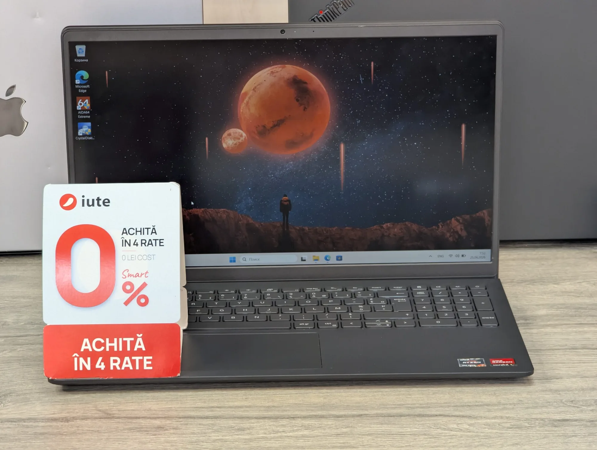Dell 15 | AMD Ryzen 7 7730U | 16GB | 512GB SSD | AMD Radeon Graphics | 15.6″ Full HD 120Hz — miniatură 3