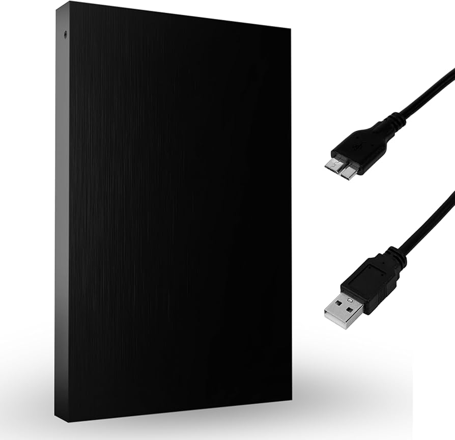 Hard Disk Extern HDD 320GB 2.5″ USB 3.0 HB46 | Black — miniatură 1
